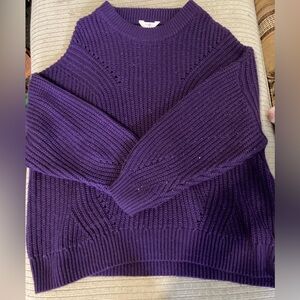 -Women’s Drop Shoulder Sweater